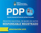 Protección de Datos Personales Reponsable Registrado